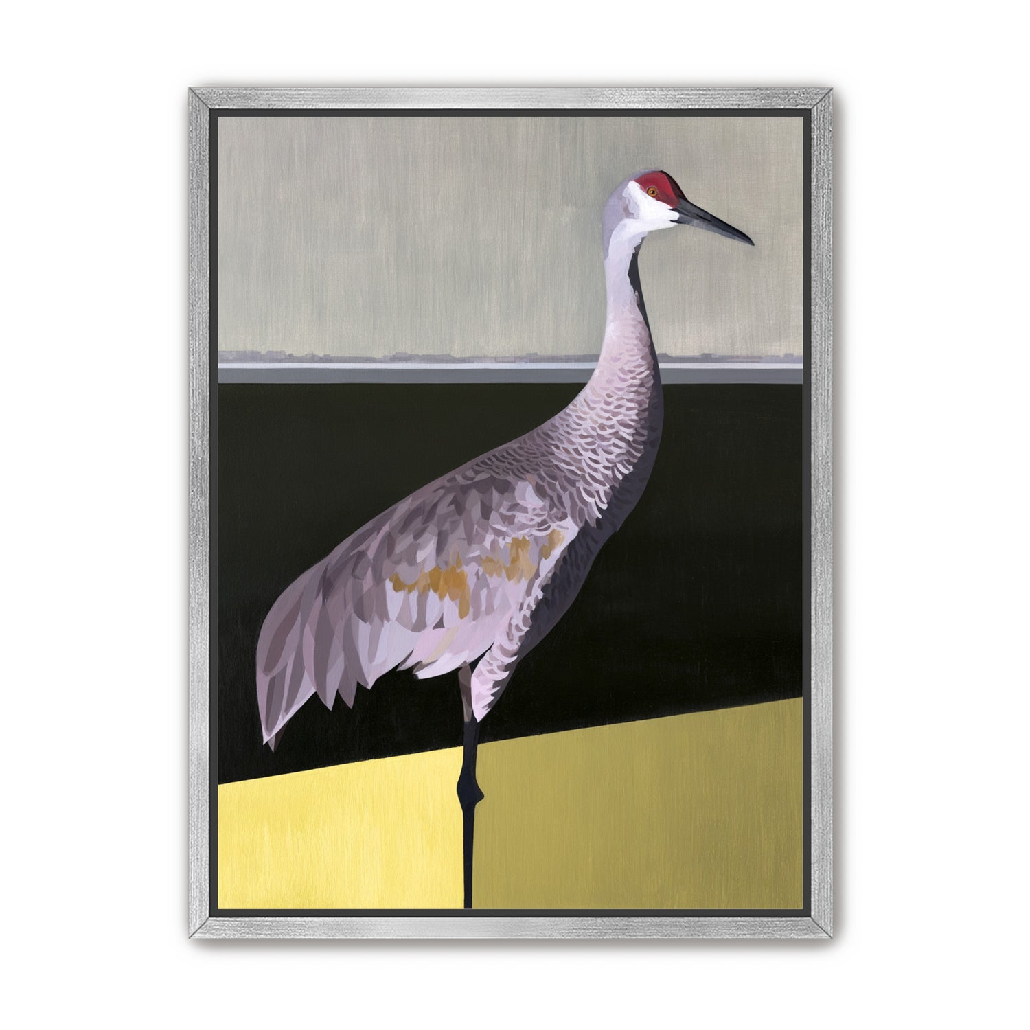 Crane at the hard horizon