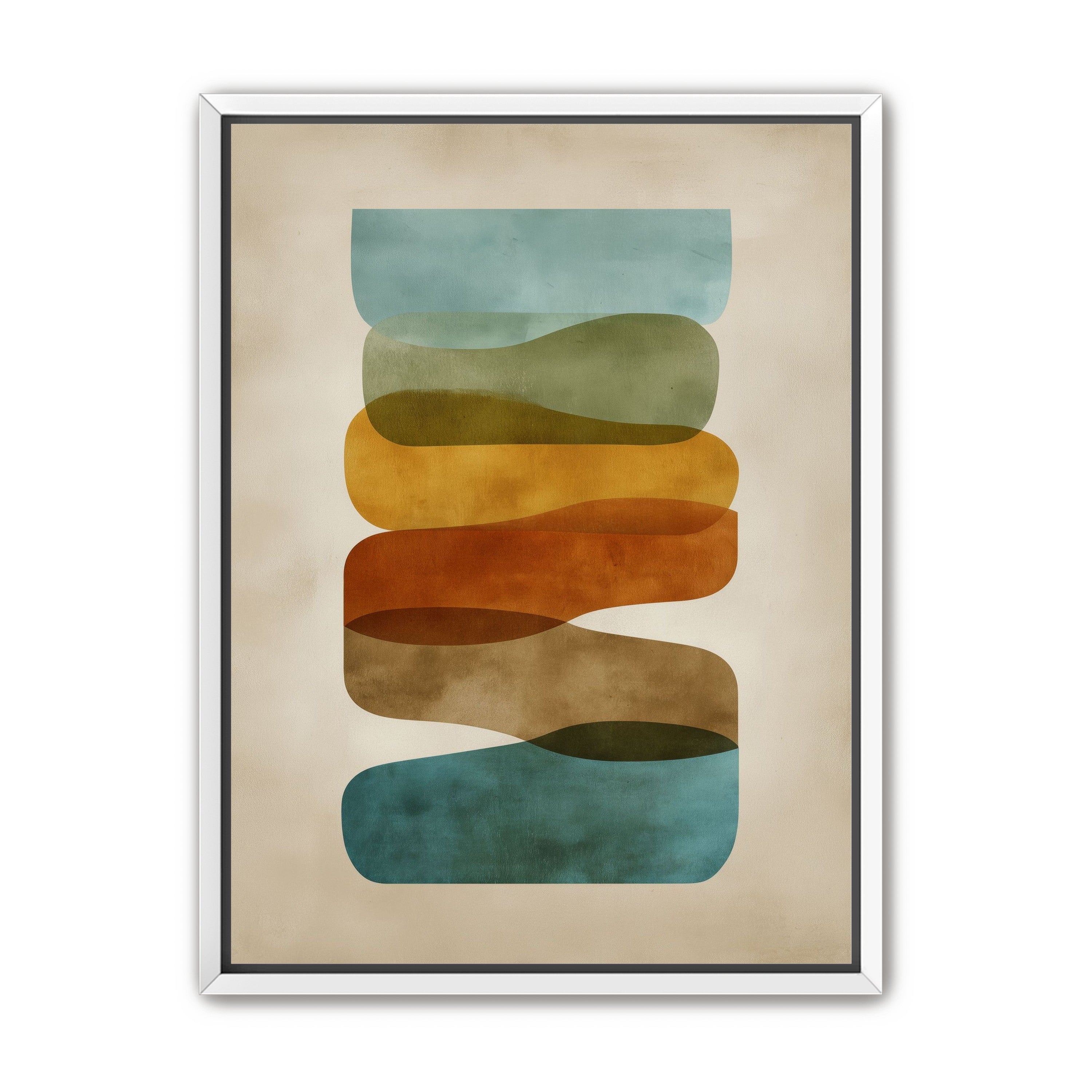 Ribbons of Muted Color
