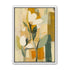 White forms within ochre blocks