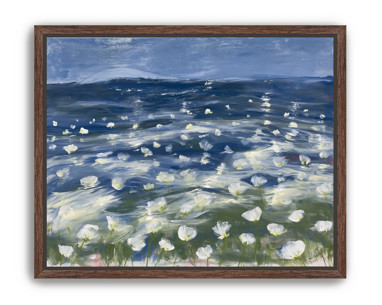 White flowers under blue sky