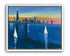 White sails against the skyline