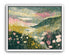 Wildflowers across layered hills