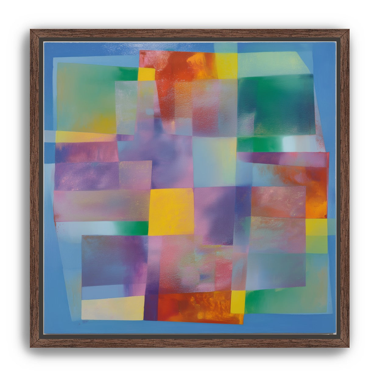 Blue border and drifting blocks