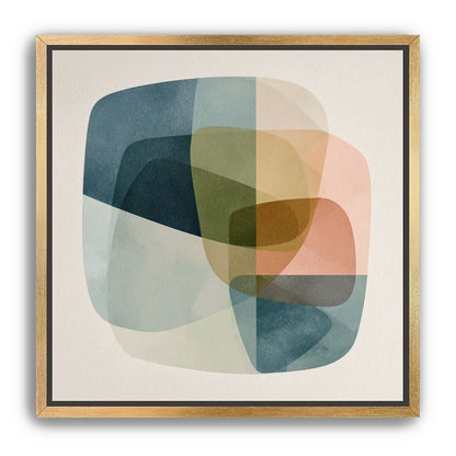 Muted layers within soft corners