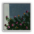Flowers against the glass tower