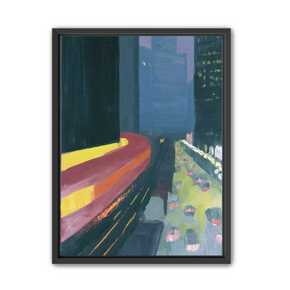 A bright bend downtown