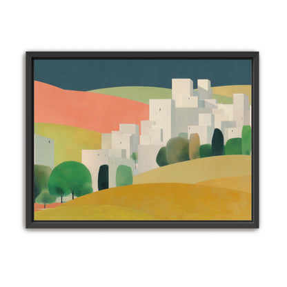 White towers in coral hills