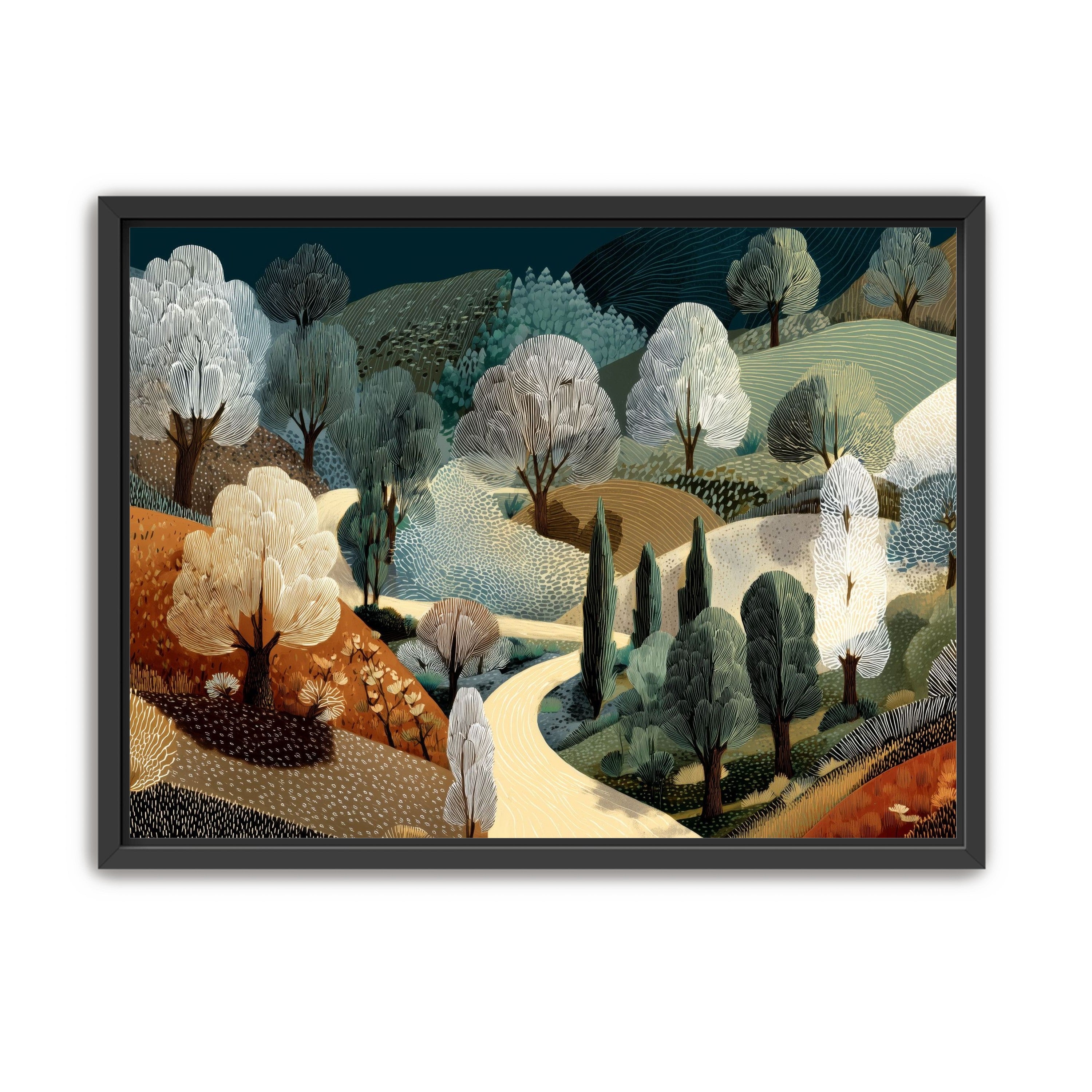 Path Beneath the Hills
