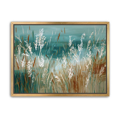 White Meadow Grasses Before Water |