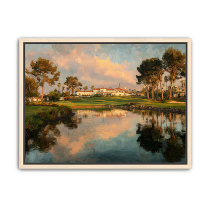 Afternoon Light on the Clubhouse
