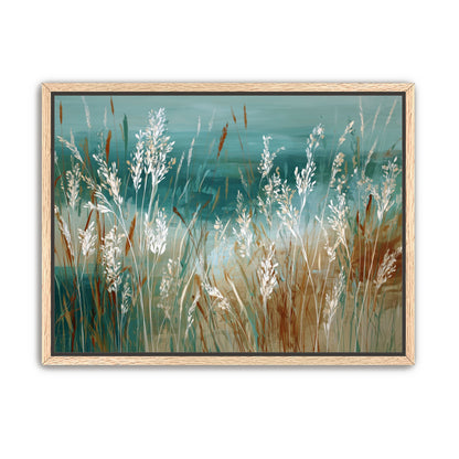 White Meadow Grasses Before Water |