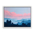 Pink Cloud Band Over Blue Ridges