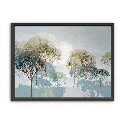 Tree Canopies in Soft Rows