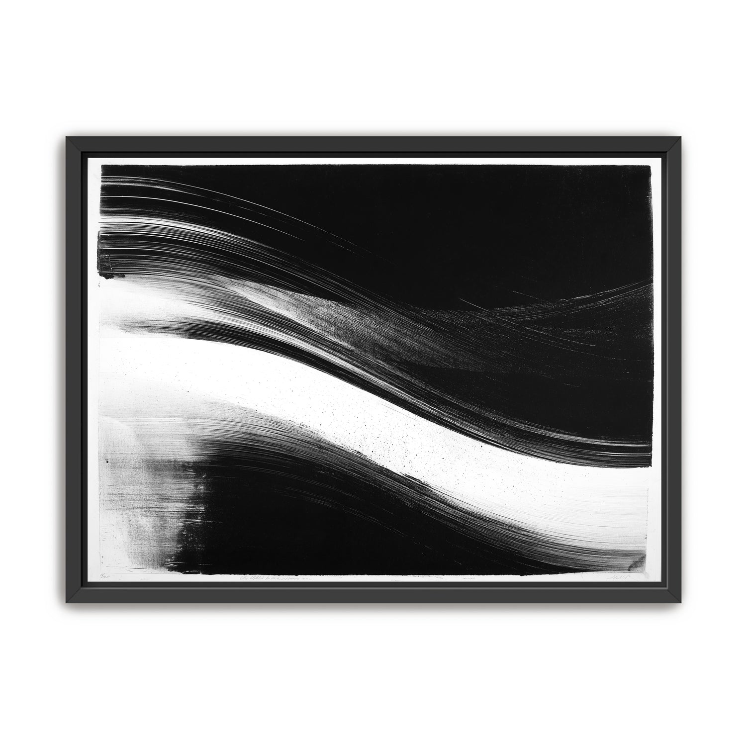 Pressure across a white band