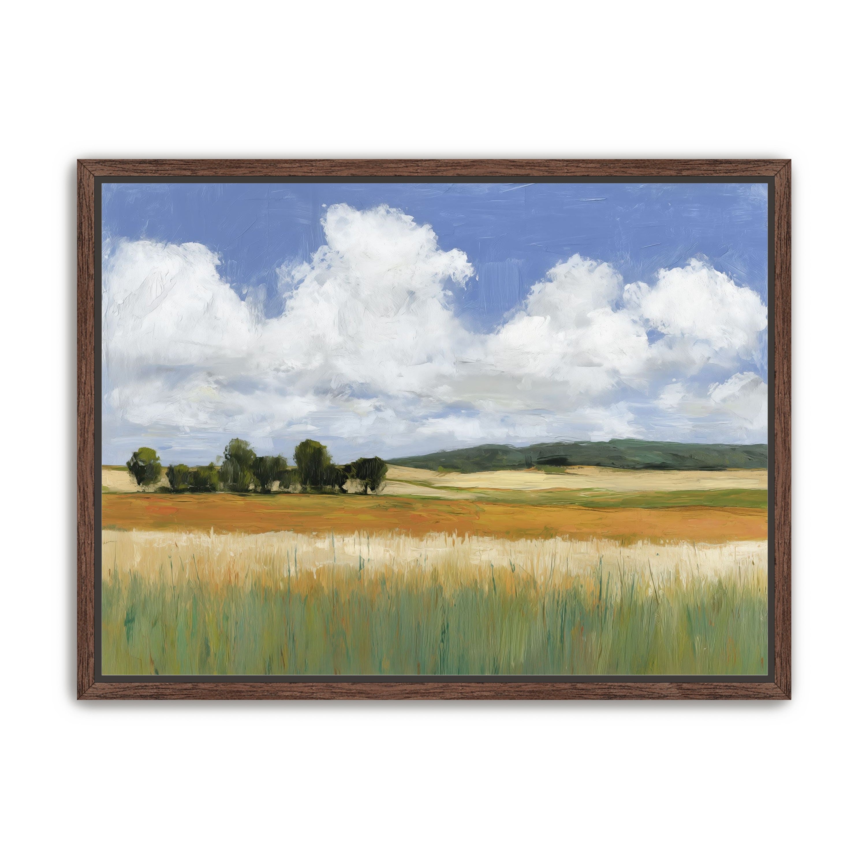 Meadow Under Clouds 