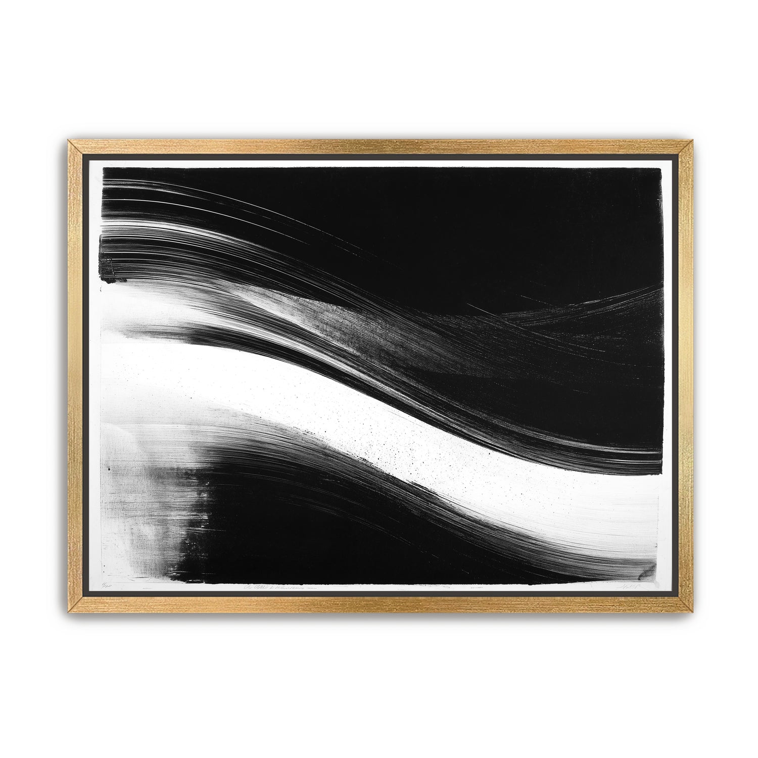 Pressure across a white band