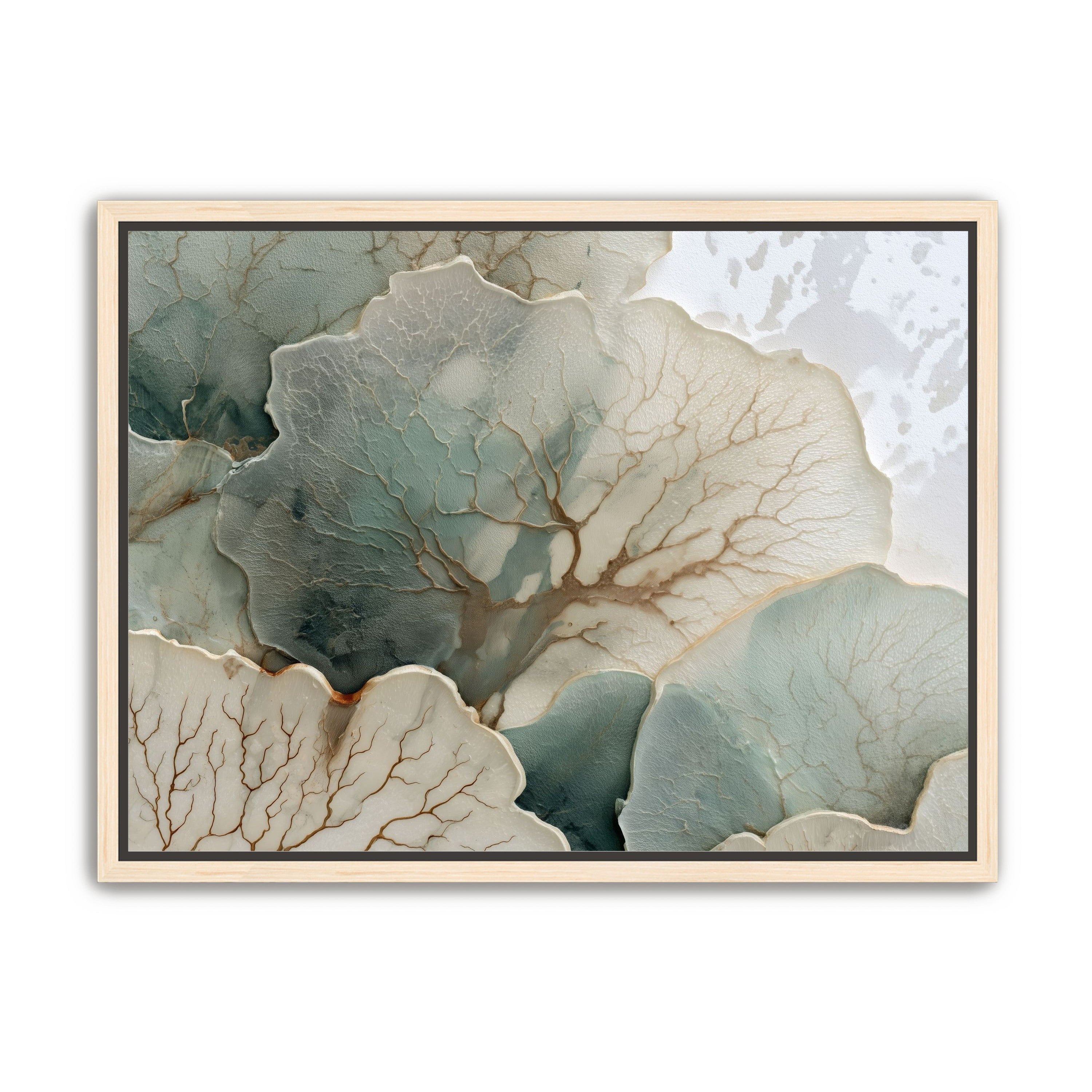 Translucent Leaves with Fine Veins