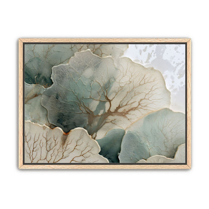 Translucent Leaves with Fine Veins