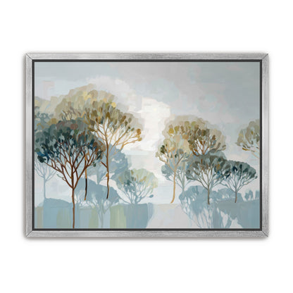 Tree Canopies in Soft Rows