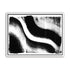 White cut through black