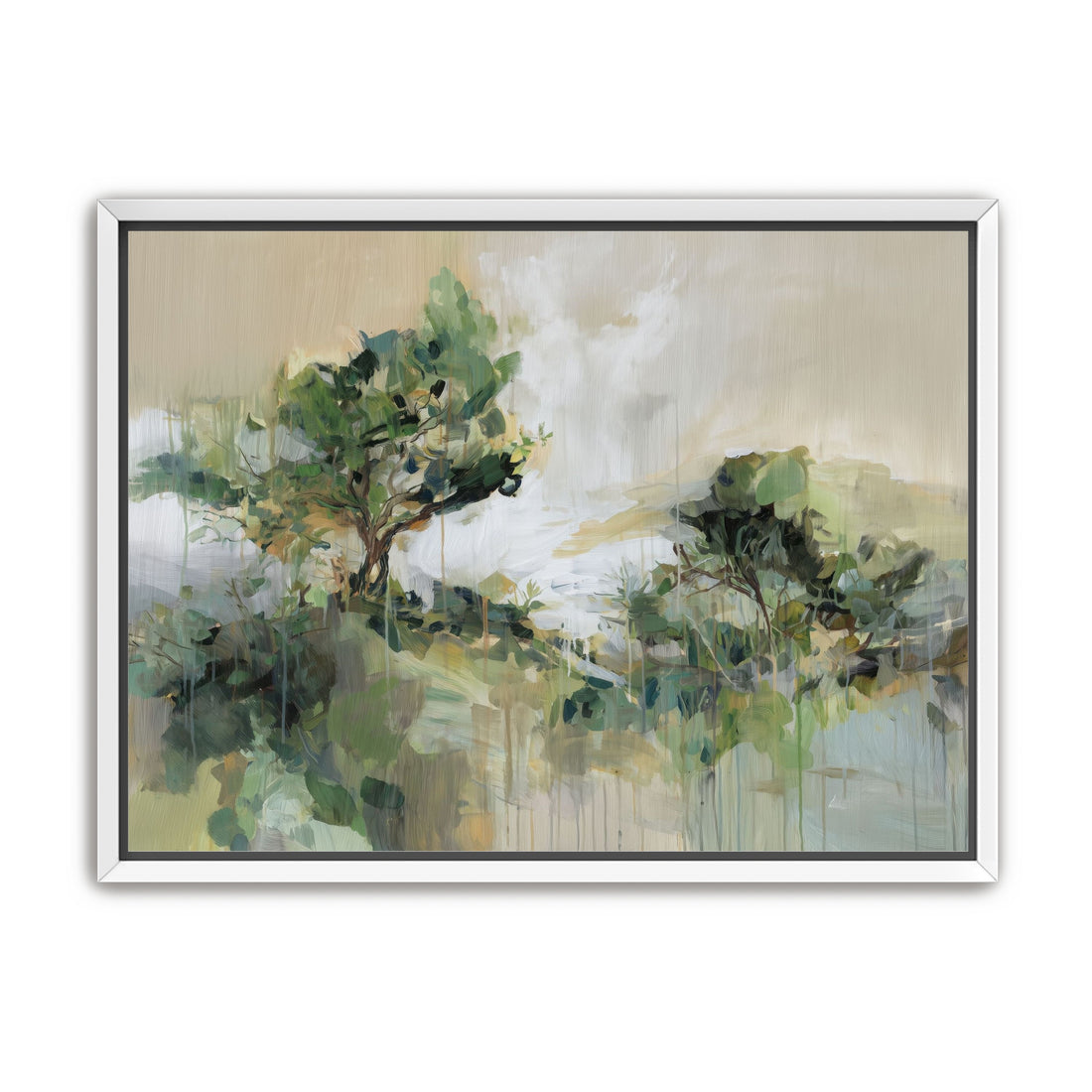 Tree Canopies in Pale Light