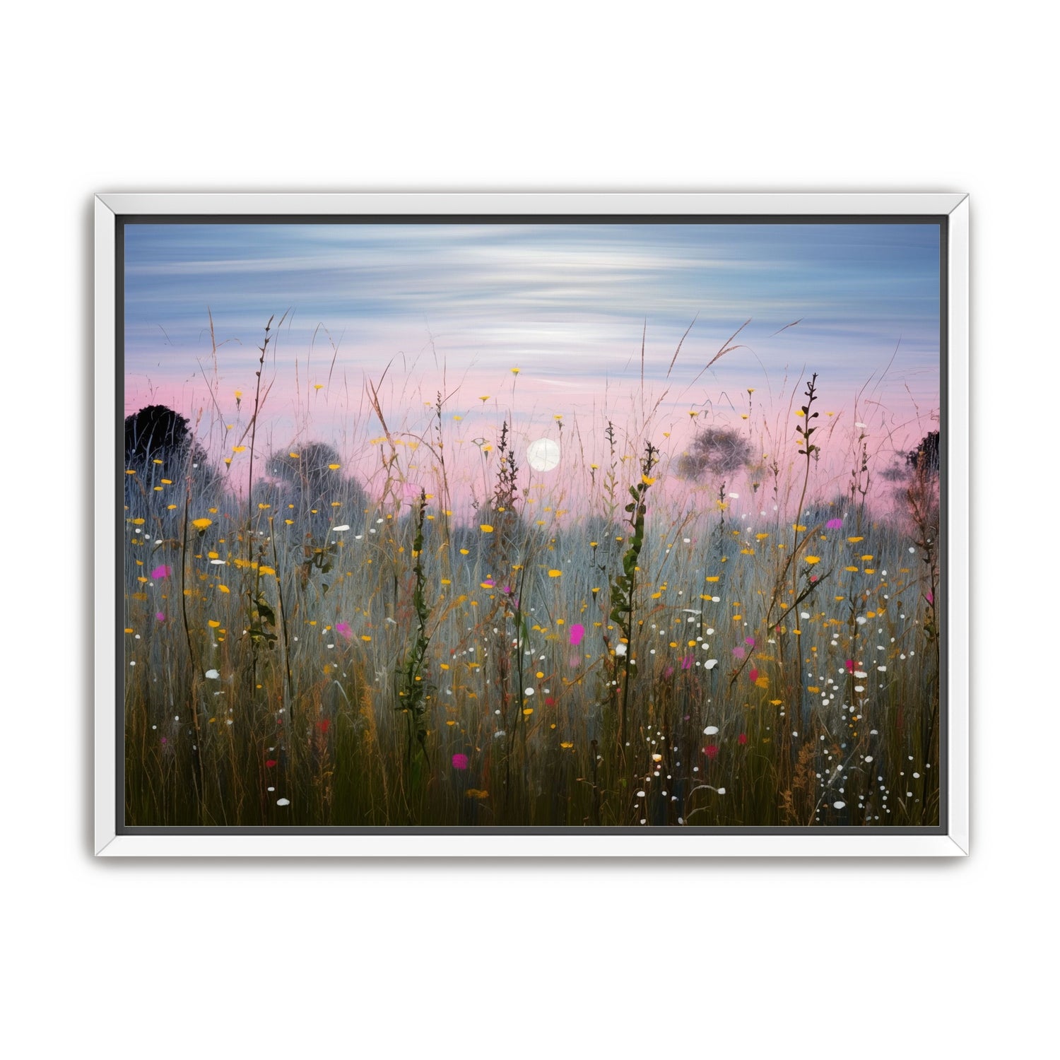 Wildflower Meadow at Moonrise