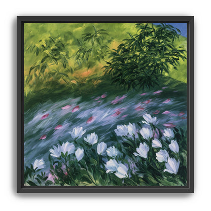 Petals on the streambank
