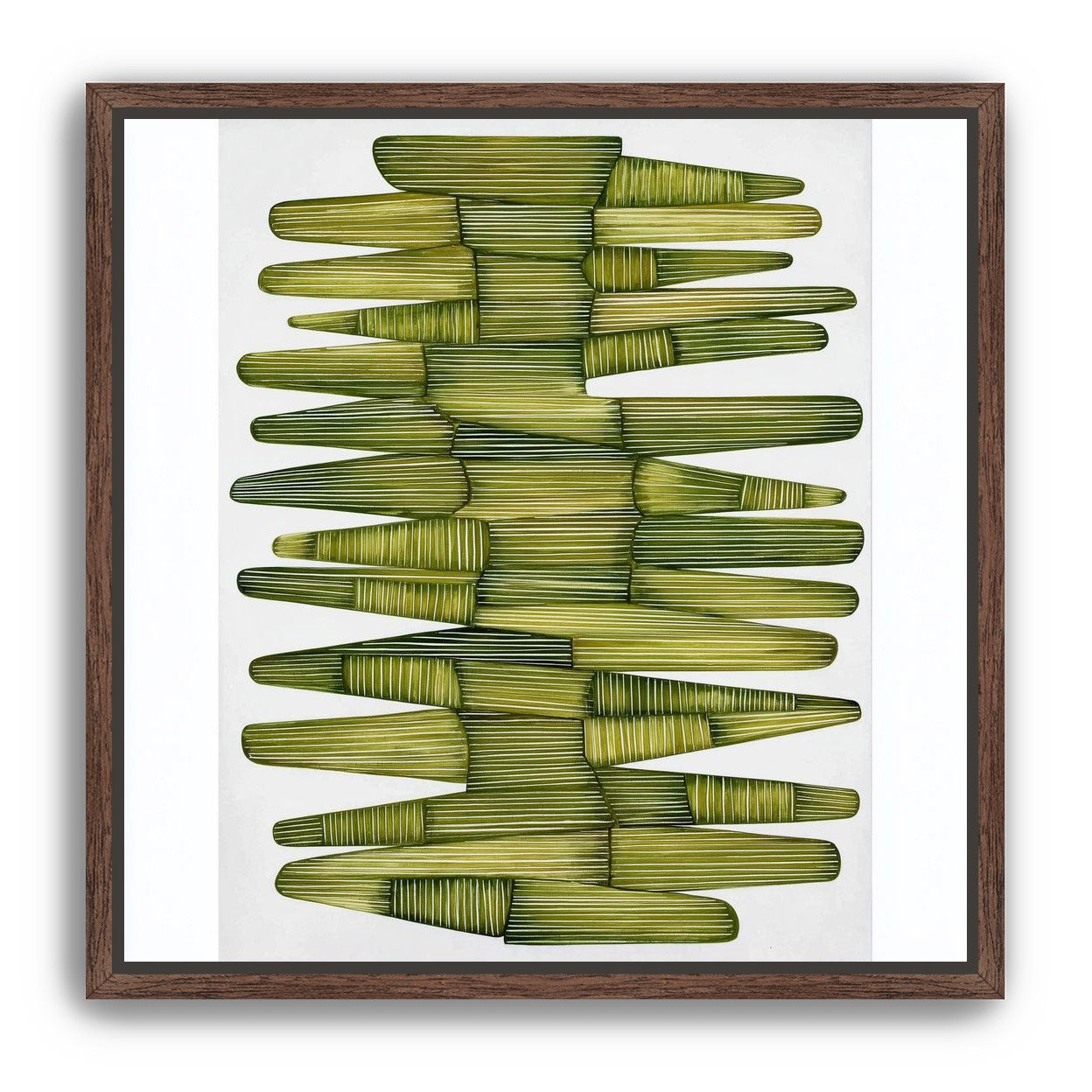 Olive green stacking lightens