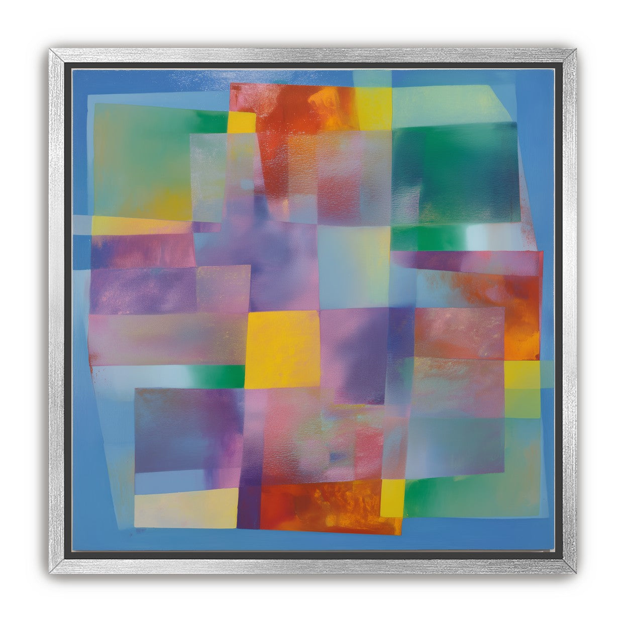 Blue border and drifting blocks