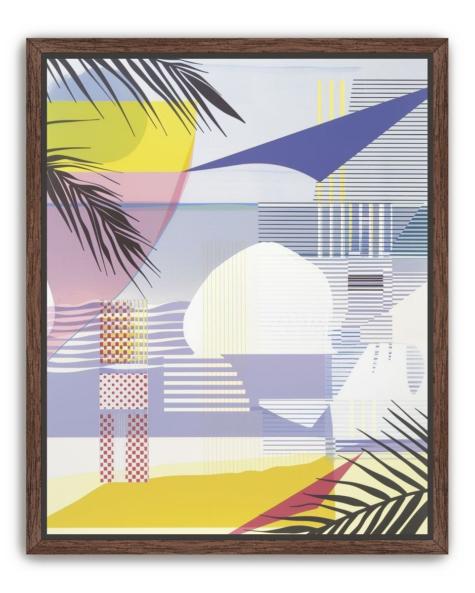Layered stripes and color fields