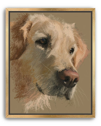 Warm fur in brown quietness