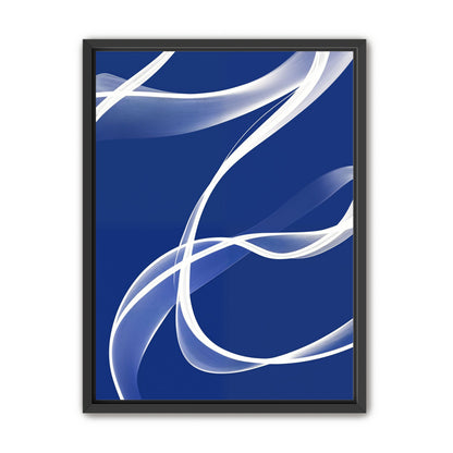 White Stroke on Blue 2