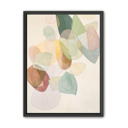 Layered Forms on Paper