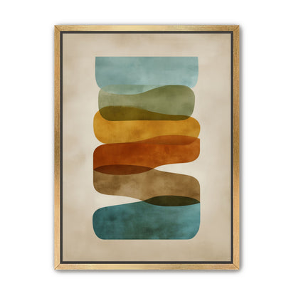 Ribbons of Muted Color