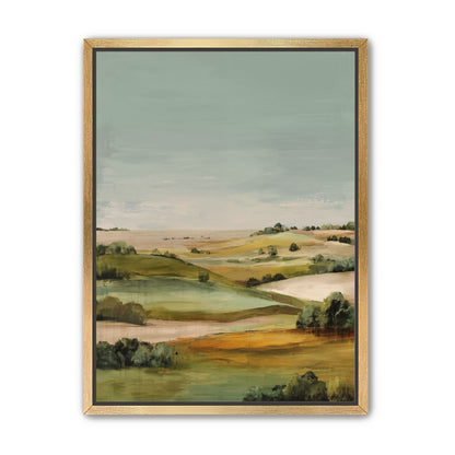Valley with Rolling Hills