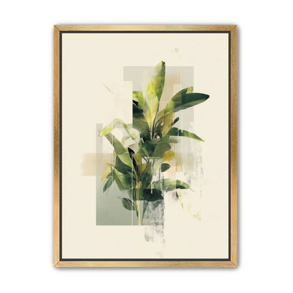 Plant in layered light
