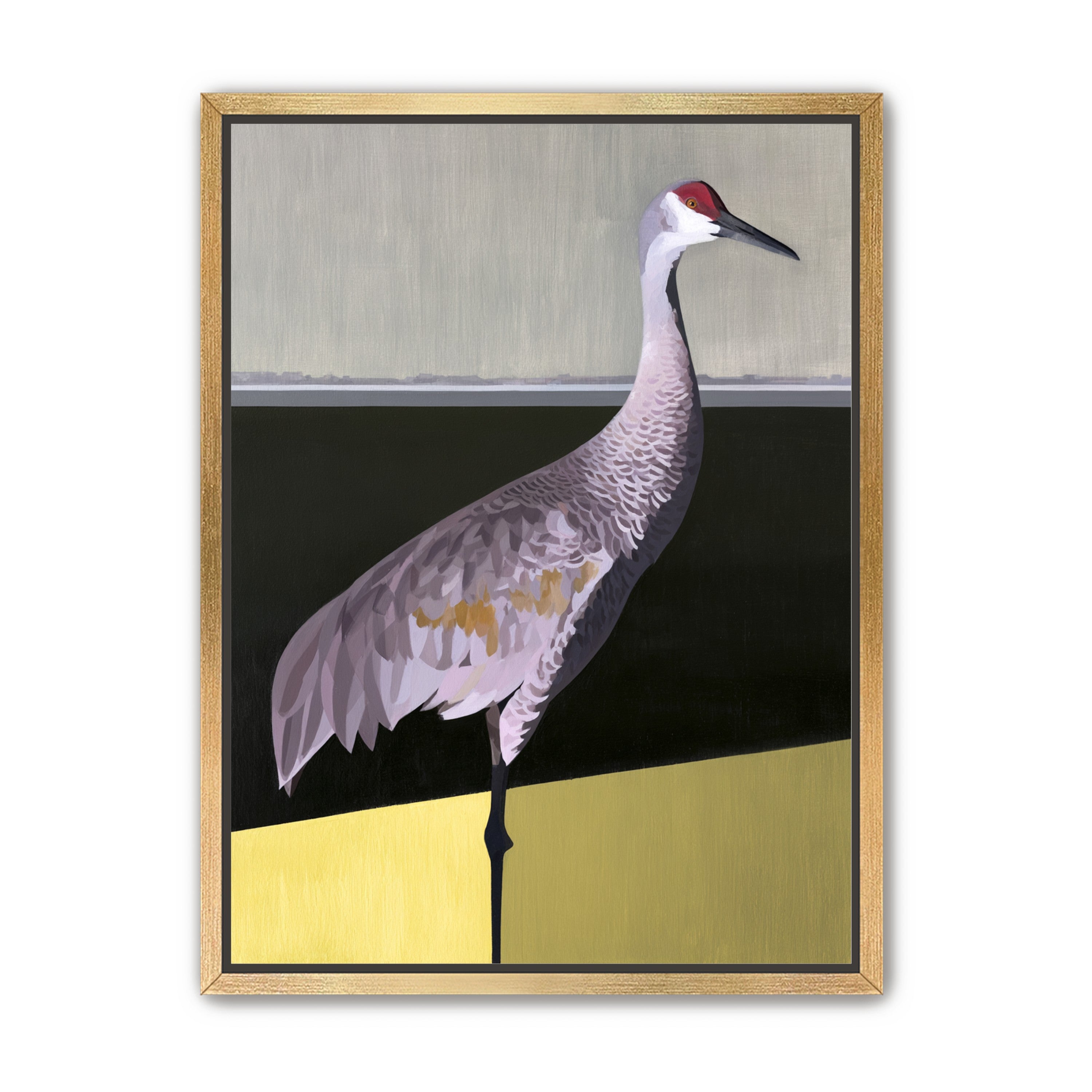 Crane at the hard horizon