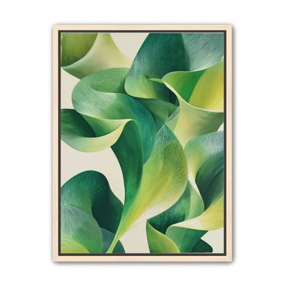 Green light in the lilies