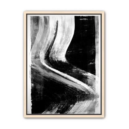 White sweep through black