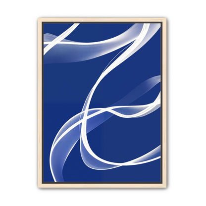 White Stroke on Blue 2