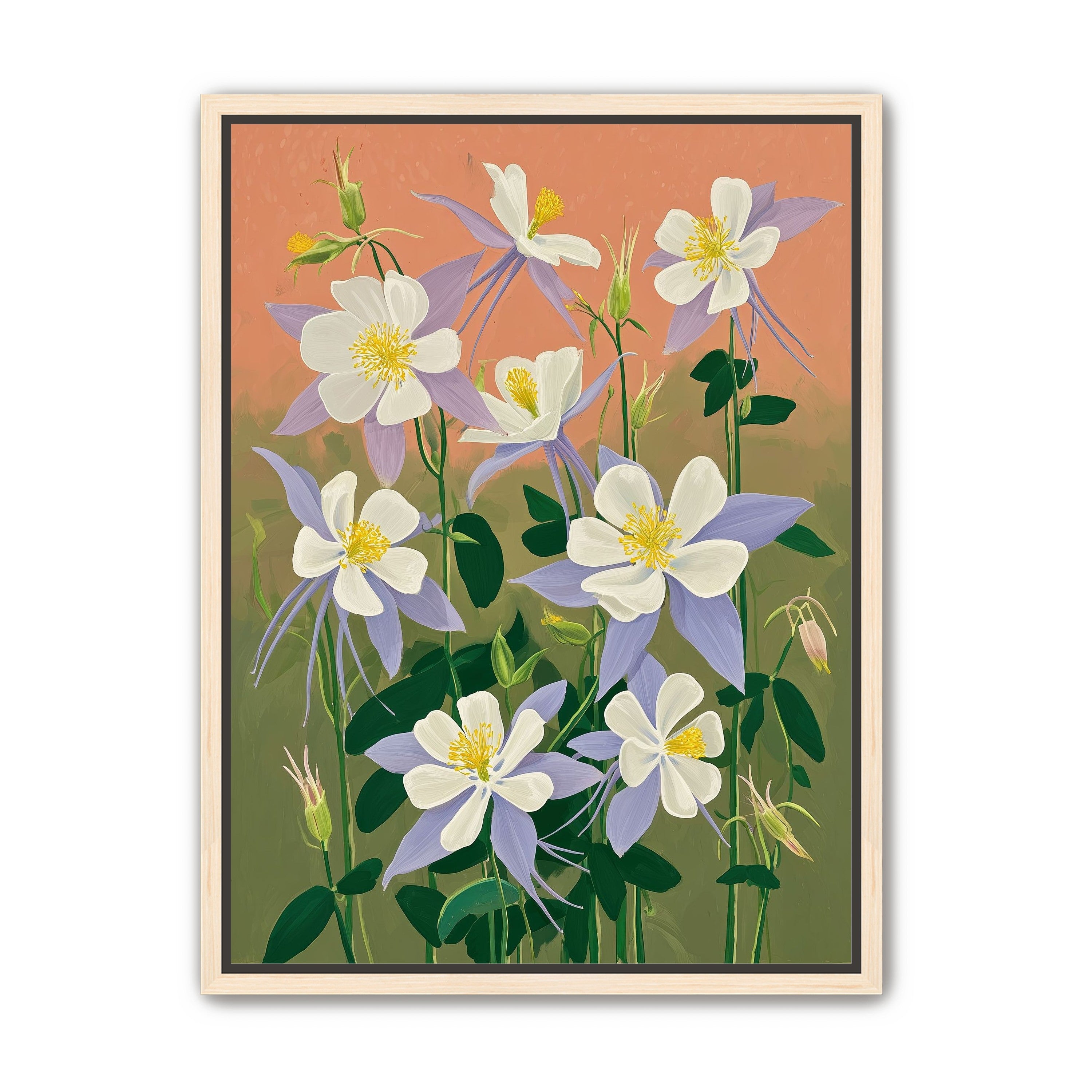 Evening Color in the Flowers