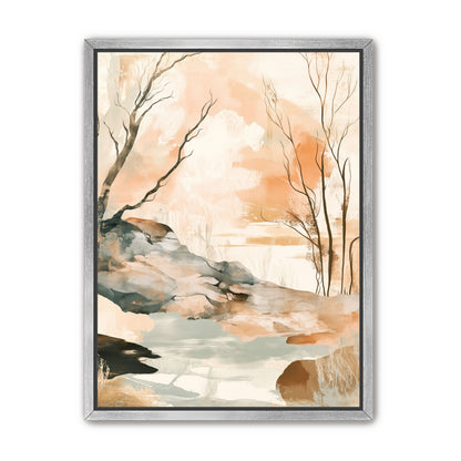 Ink Wash Over Stone Texture