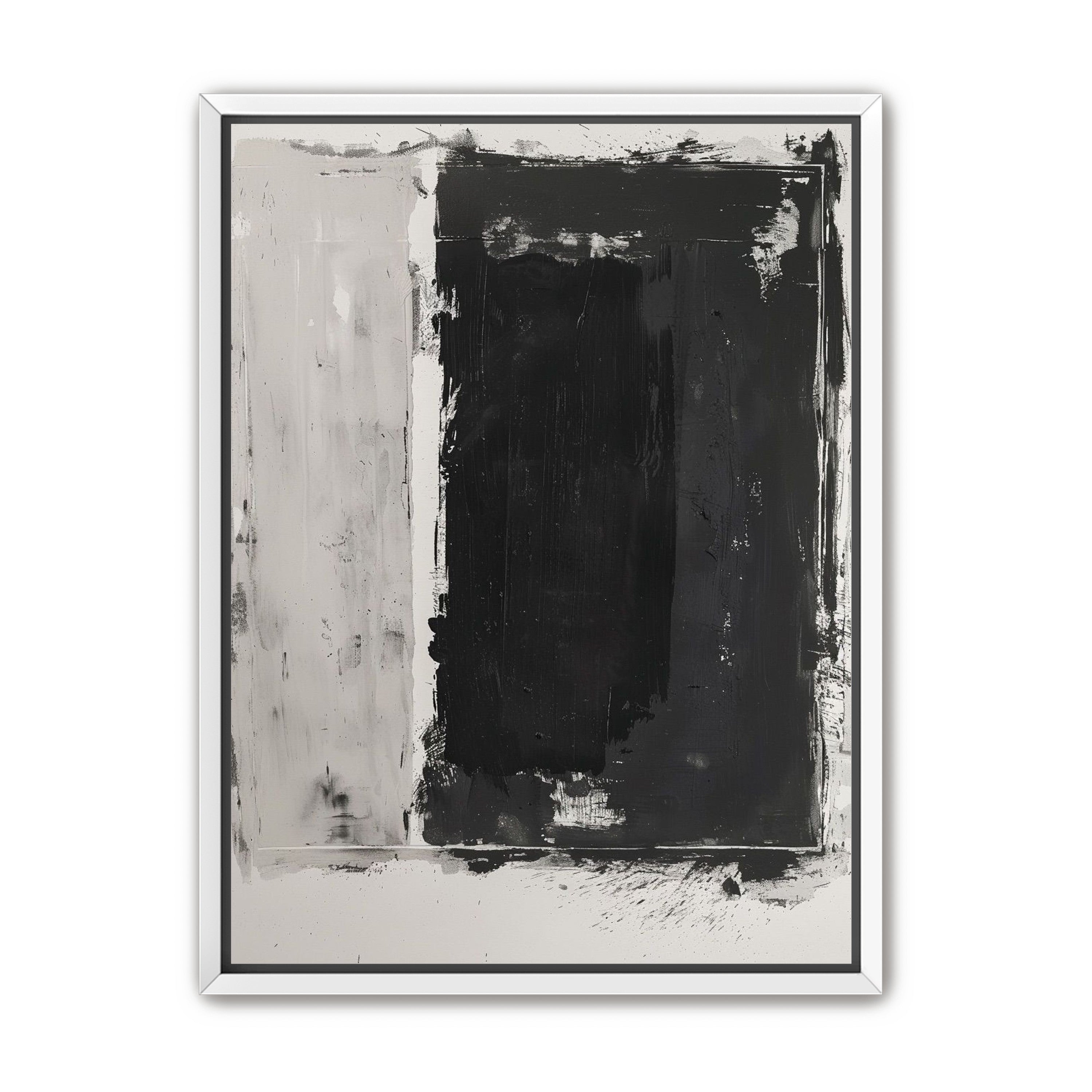 Black weight on gray ground