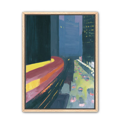 A bright bend downtown