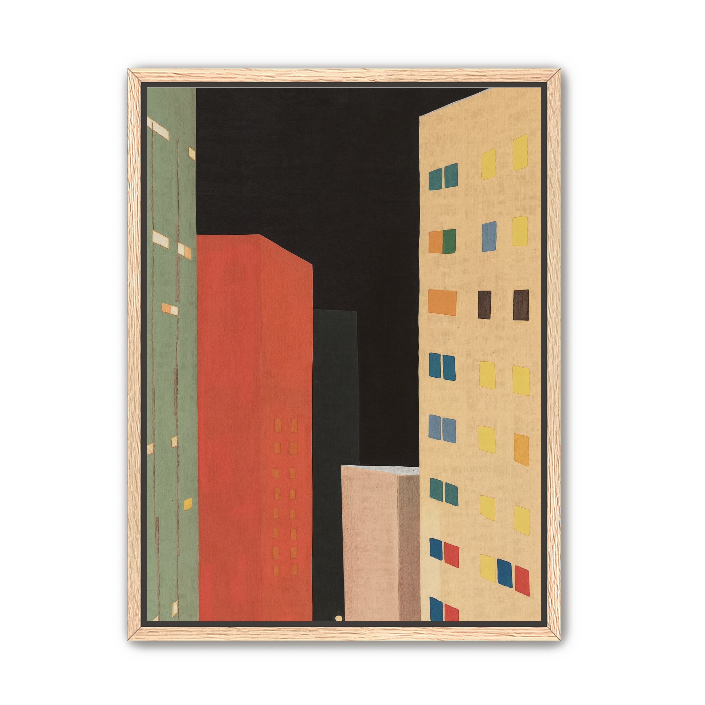 Color windows in the dark