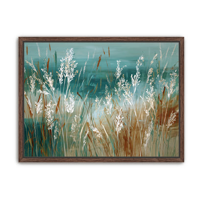White Meadow Grasses Before Water |