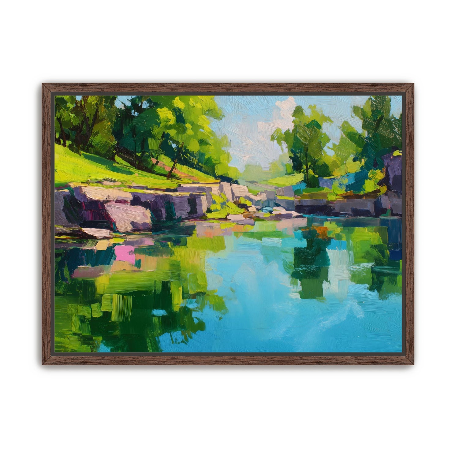 Carved Cut in Hillside