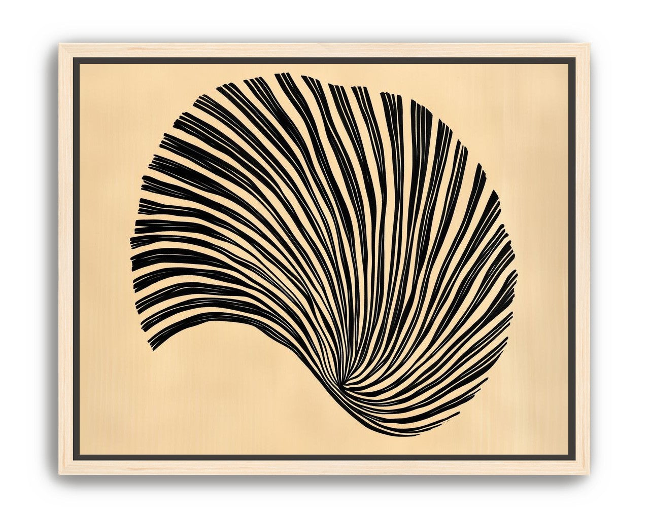 A spiral under strain