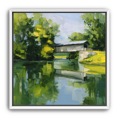 Covered Bridge in Summer