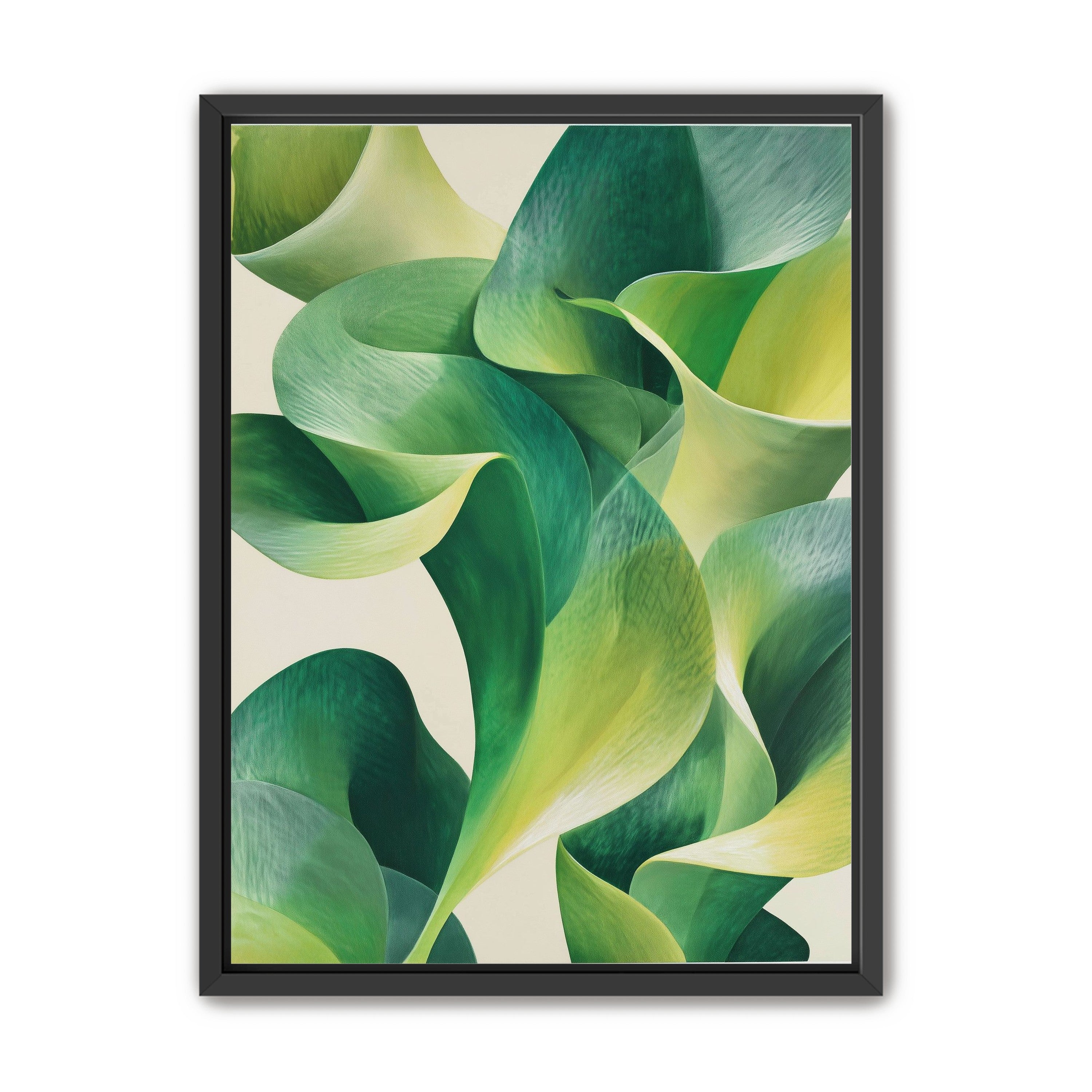 Green light in the lilies